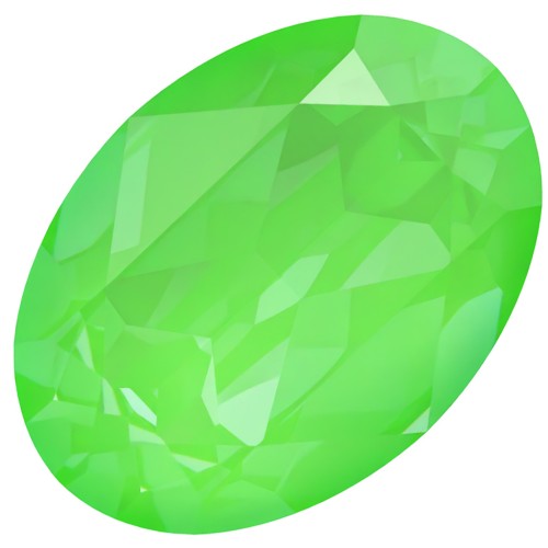 Cabochon Swarovski 4120 14x10 mm - Crystal Electric Green Ignite x1