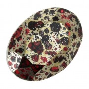 Cabochon Swarovski 4120 ovale 18x13 mm Scarlet Gold Patina x1|raw }}