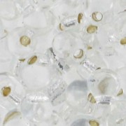 Mini-gocce Miyuki mm. 3.4 DP001 - Crystal Silver Lined x8g|raw }}