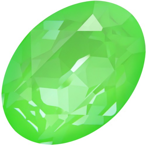 Cabochon Swarovski 4120 18x13 mm - Cristallo verde elettrico Ignite x1