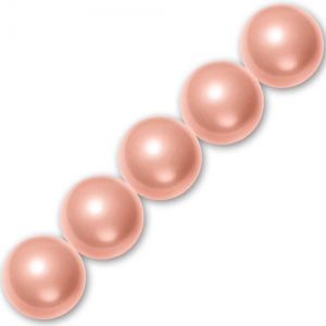 Perle di perle Swarovski 5810 3 mm Rose Peach Pearl x20