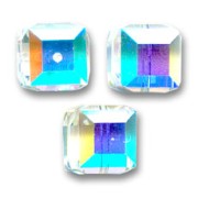 Cubi Swarovski 5601 mm. 4 Crystal AB x8|raw }}