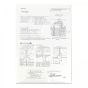 Modello per cucito Kiyohara - Tote bag x1