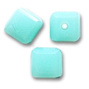 Cubi Swarovski 5601 mm. 4 Mint Alabaster x8
