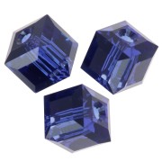 Cubo Swarovski 5601 6 mm - Zaffiro scuro ricreato x1