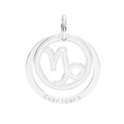 Pendente Capricorno - mm. 18.5 in Argento 925 x1