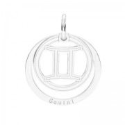 Pendente Gemelli - mm. 18.5 in Argento 925 x1|raw }}