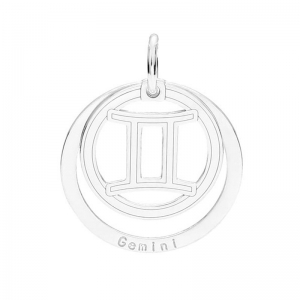 Pendente Gemelli - mm. 18.5 in Argento 925 x1