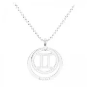 Pendente Gemelli - mm. 18.5 in Argento 925 x1