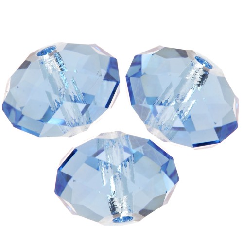 Sfera schiacciata Swarovski 5040 mm. 8 Reinvented Cool Blue  x1