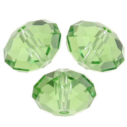 Perla appiatita Swarovski 5040 8 mm - Reinvented Peridot x1
