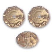 Sfera schiacciata Swarovski 5040 mm. 12 Light Colorado Topaz x1|raw }}