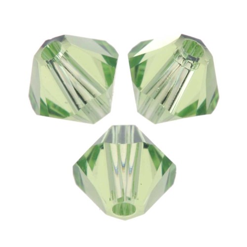 Biconi Swarovski - 5328 mm. 2.5 Peridot x50