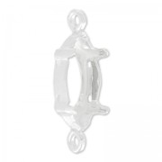 Castone separatore navetta mm. 15x7 Argento 925 x1|raw }}