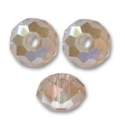 Sfere piatte Swarovski 5040 mm. 4 Crystal Golden Shadow x20