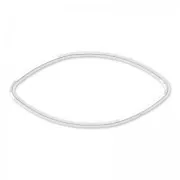 Separatore oliva 27.5 mm in Argento 925 x1