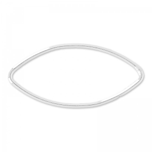 Separatore oliva 27.5 mm in Argento 925 x1