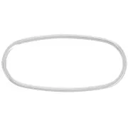 Separatore ovale 27 mm in Argento 925 x1