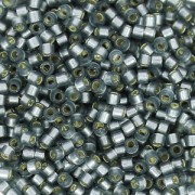 Miyuki Delica 11/0 DB0697 - Dyed Semi Mat Silver Lined Gray x8g|raw }}