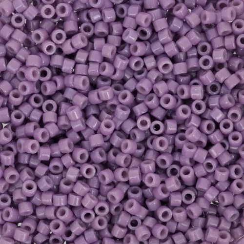 Miyuki Delica 11/0 DB2139 - Duracoat Opaque Dark Orchid x8g