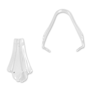 Fermaciondolo giglio 7.8 mm Argento 925 x1