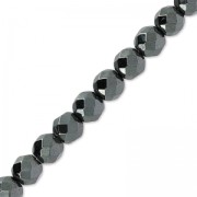 Perline Ematite Sfaccettate 4 mm x20|raw }}