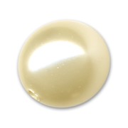 Perlina Swarovski mezza forata 5818 mm. 8 Light Gold Pearl x1|raw }}