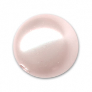 Perla semiperforata Swarovski 5818 8 mm Rosaline Pearl x1