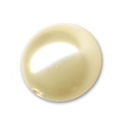 Perlina Swarovski mezza forata 5818 mm. 6 Light Gold Pearl x1|raw }}