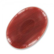 Cabochon ovale mm. 25x18 Diaspro Rosso