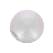 Perlina Swarovski semi-forata 5818 mm. 3 Crystal Iridescent Dove Grey Pearl x1|raw }}