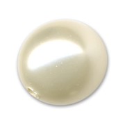 Perlina Swarovski mezza forata 5818 mm. 10 Cream Pearl x1|raw }}