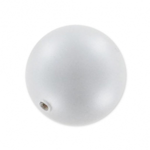 Perlina Swarovski mezza forata 5818 mm. 10 Pastel Grey Pearl x1