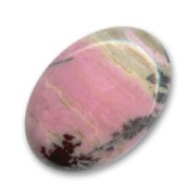 Cabochon ovale mm. 25x18 Rodonita