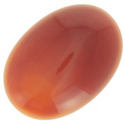 Cabochon ovale mm. 25x18 Red Agate|raw }}
