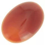 Cabochon ovale mm. 25x18 Red Agate
