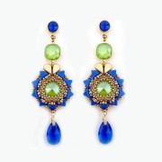 Swarovski 6106 16 mm Acquamarina Shimmer a goccia x1