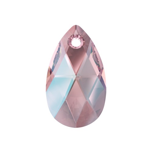 Swarovski 6106 16 mm Tear - Light Rose Shimmer x1