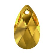 Lacrima Swarovski 6106 16mm Golden Topaz x1|raw }}