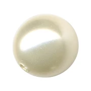 Perla semiperforata Swarovski 5818 12 mm Cream Pearl x1