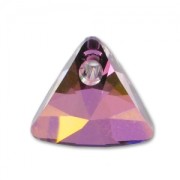 Ciondolo Triangolo Swarovski 6628 12 mm Crystal Lilac Shadow x1