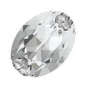 Cabochon Swarovski 4120 ovale mm. 6x4 Crystal x1