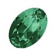 Cabochon Swarovski 4120 ovale mm. 6x4 Emerald x1|raw }}