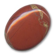 Cabochon ovale mm. 40x30 Diaspro Rosso
