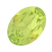 Cabochon Swarovski 4120 ovale mm. 6x4 Citrus Green x1