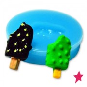Mini stampo silicone 10x19 mm Ghiacciolo|raw }}