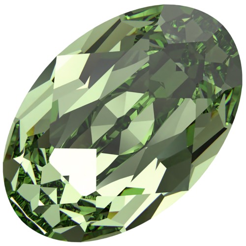 Cabochon Swarovski 4120 6x4 mm - Peridoto ricreato x1
