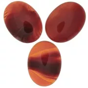 Cabochon ovale mm. 40x30 Red Agate