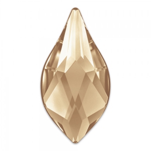 Strass Hotfix Flame Swarovski 2205 7,5 mm Crystal Golden Shadow