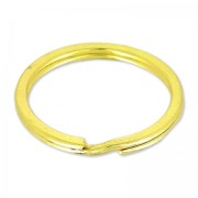 Portachiavi anello mm. 25 dorato x1